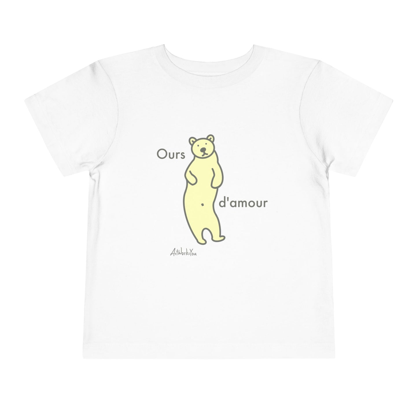 Toddler Tee - Cute Hand Drawn Fun Design, Kids T-shirts