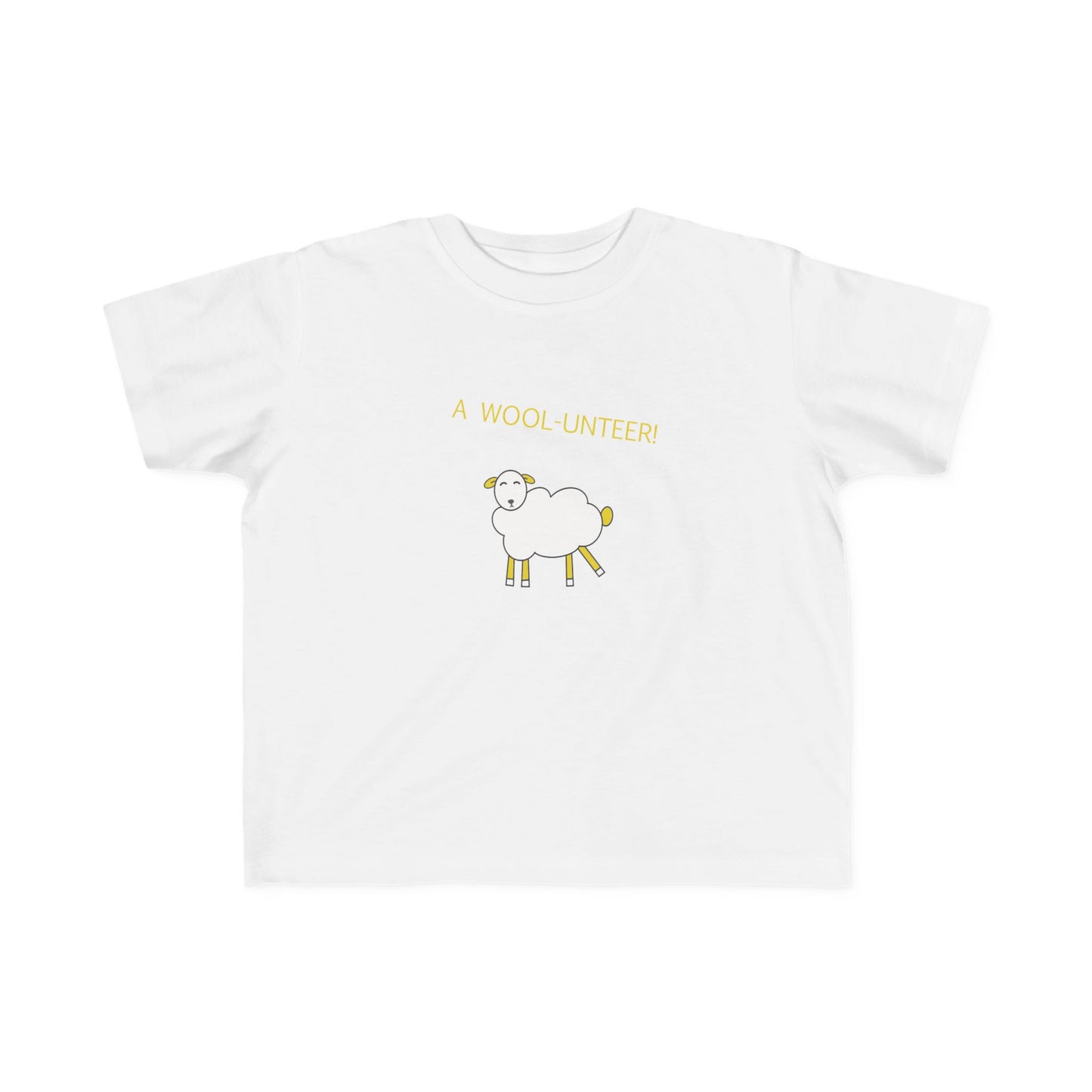 Adorable Toddler Jersey Tee - Fun Woolly Sheep Design, Kids’ Summer Shirt, Animal Lover Gift, Cute Toddler Outfit, Playful T-Shirt