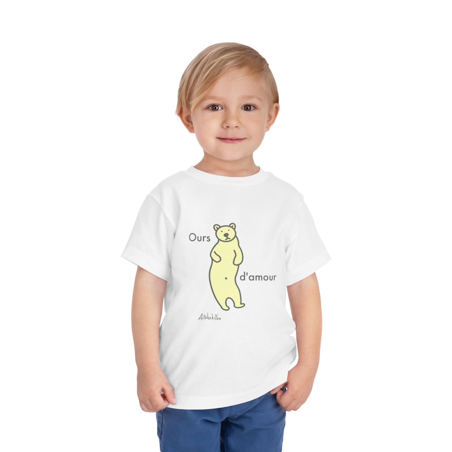 Toddler Tee - Cute Hand Drawn Fun Design, Kids T-shirts