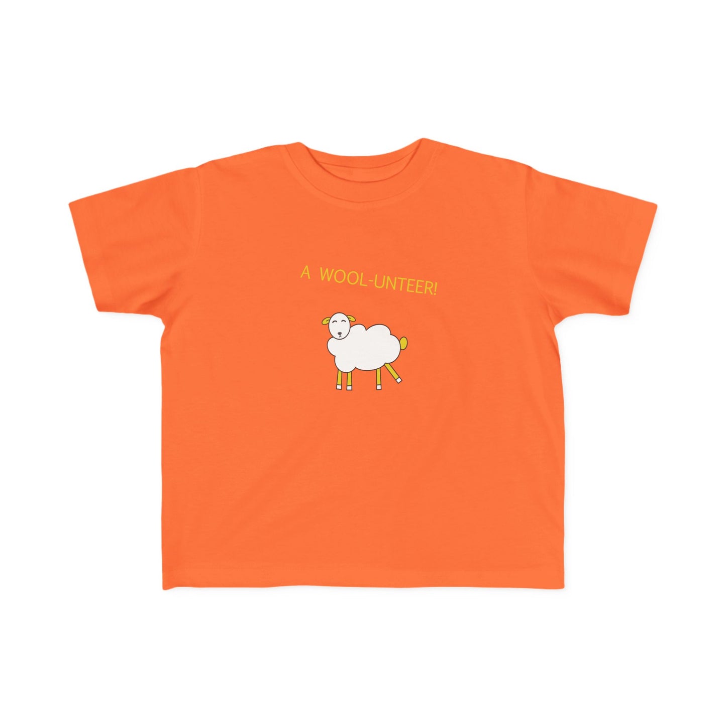 Adorable Toddler Jersey Tee - Fun Woolly Sheep Design, Kids’ Summer Shirt, Animal Lover Gift, Cute Toddler Outfit, Playful T-Shirt