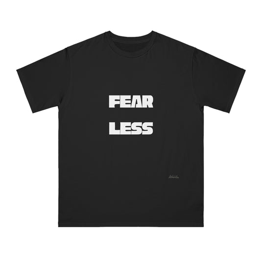 Fear Less Unisex Organic T-Shirt - Motivational Tee for Everyday Wear, Casual Style, Gifts for Friends, Inspirational Apparel, [...]