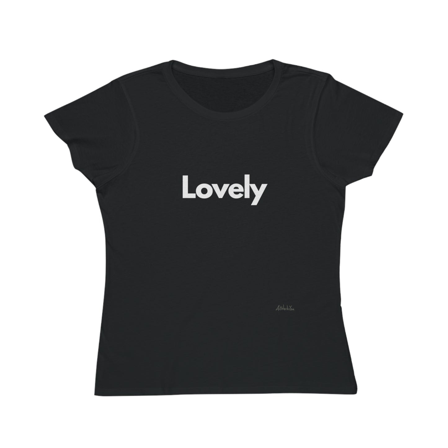 Lovely Organic Women's Classic T-Shirt | Eco-Friendly Tee, Casual Wear, Gift for Her, Sustainable Fashion, Everyday Essentials