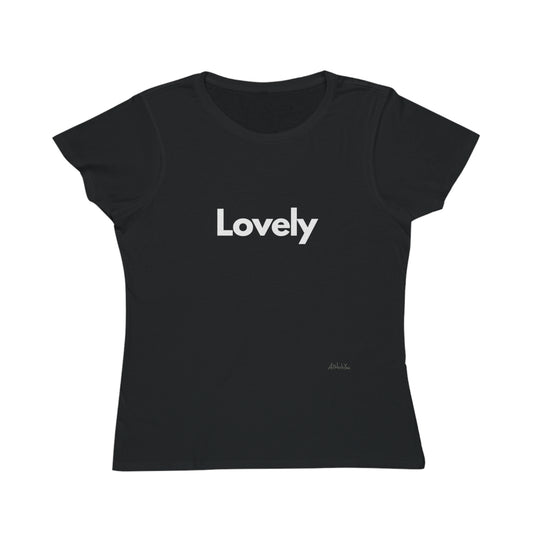 Lovely Organic Women's Classic T-Shirt | Eco-Friendly Tee, Casual Wear, Gift for Her, Sustainable Fashion, Everyday Essentials