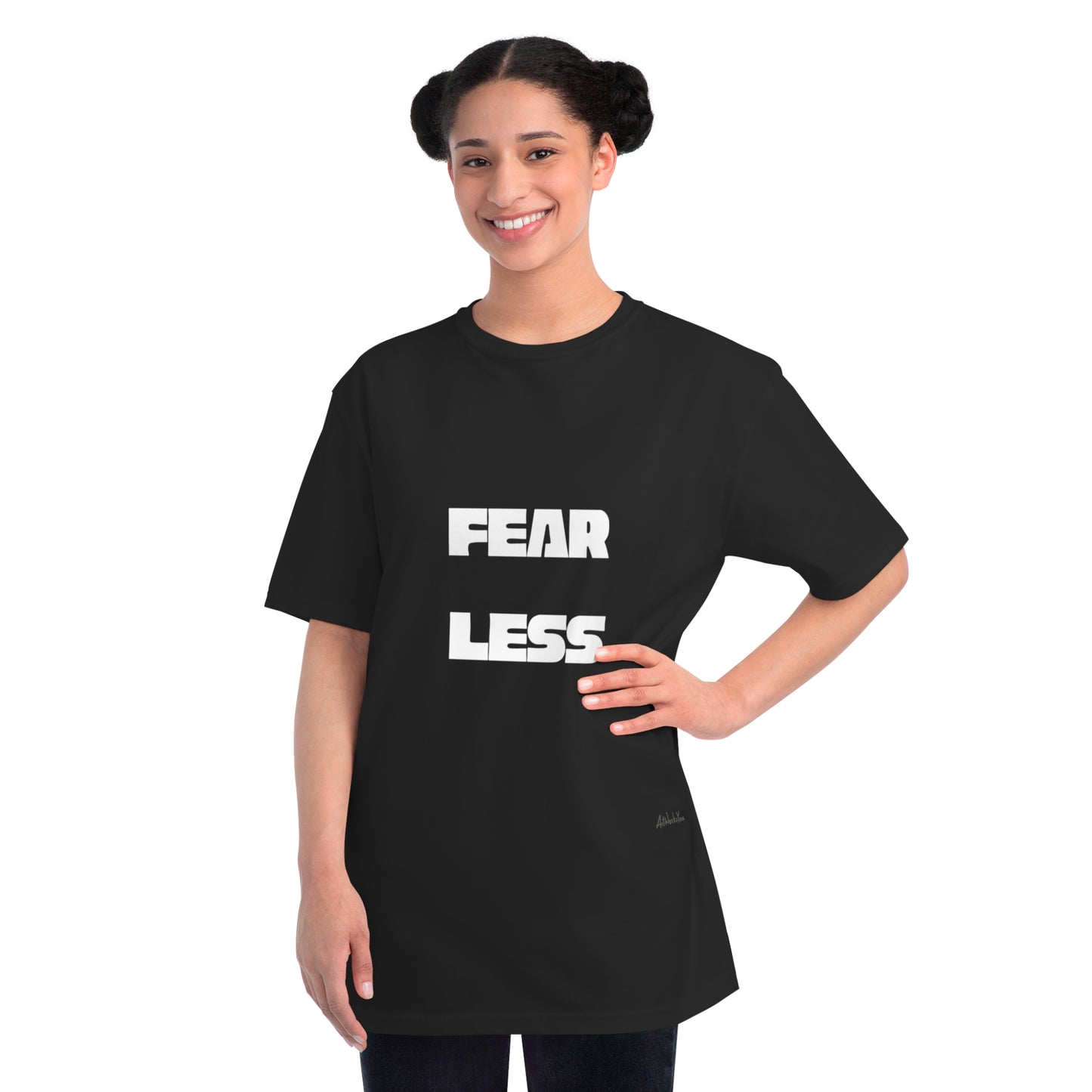 Fear Less Unisex Organic T-Shirt - Motivational Tee for Everyday Wear, Casual Style, Gifts for Friends, Inspirational Apparel, [...]