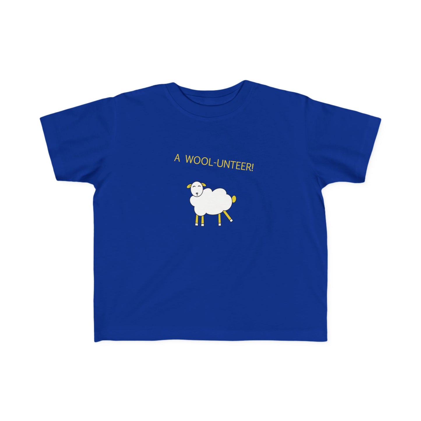 Adorable Toddler Jersey Tee - Fun Woolly Sheep Design, Kids’ Summer Shirt, Animal Lover Gift, Cute Toddler Outfit, Playful T-Shirt