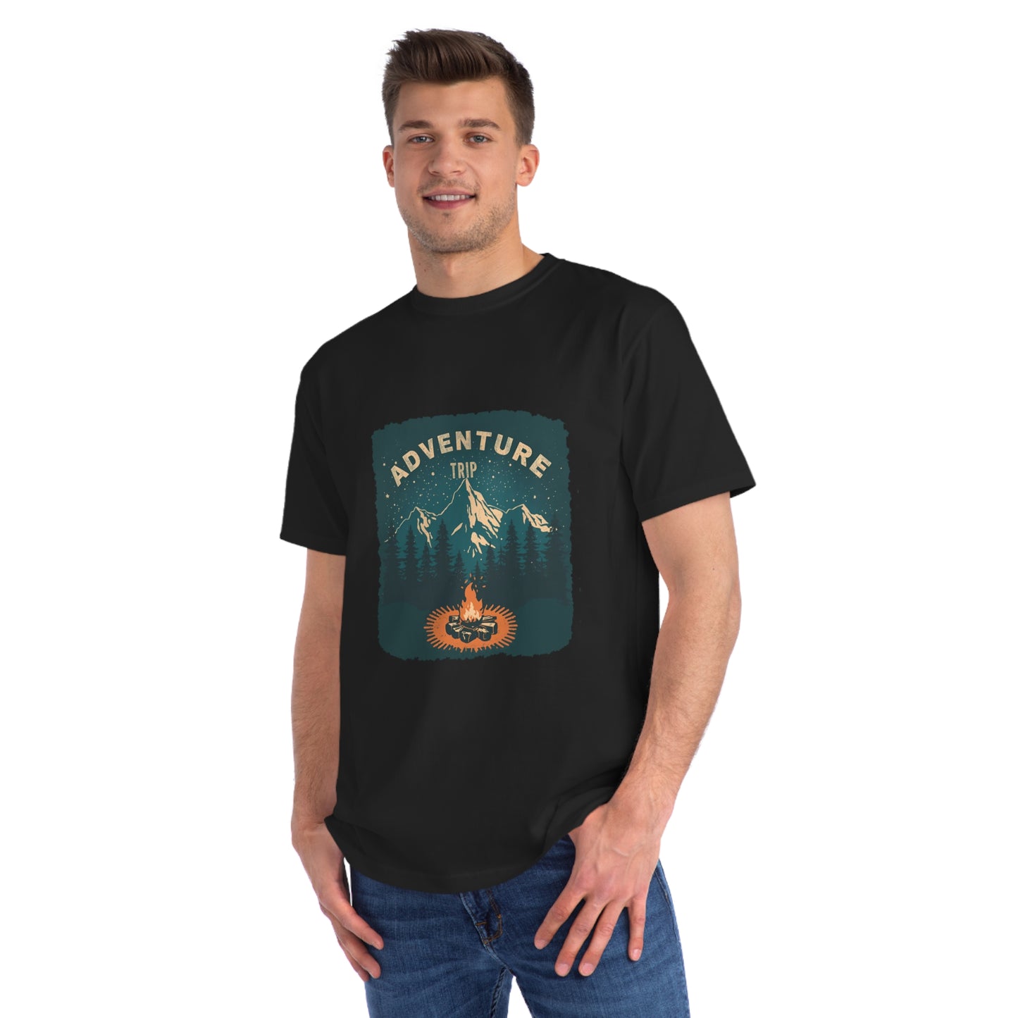 Adventure Trip Organic Unisex Classic T-Shirt | Outdoor Apparel, Camping Shirt, Nature Lover Gift, Unisex Tee, Adventure Clothing