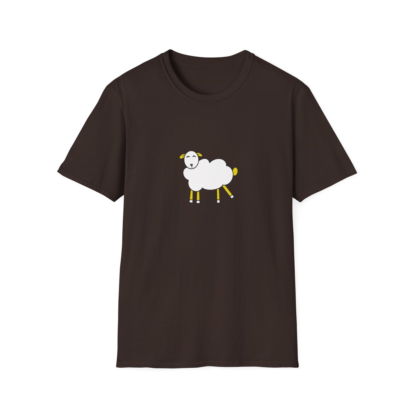 Witty Wooly Unisex T-Shirt, Cute Sheep Graphic Tee, Funny Animal Shirt, Gift for Animal Lovers, Casual Everyday Wear