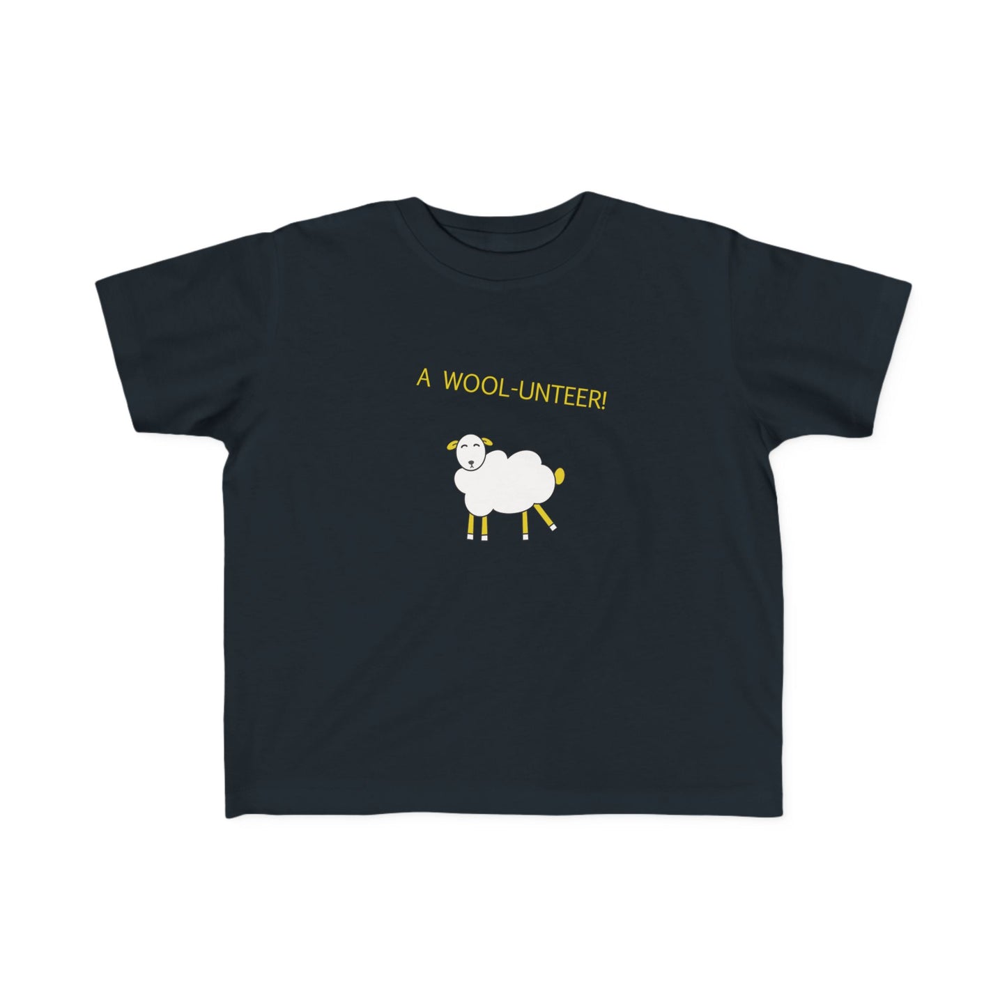 Adorable Toddler Jersey Tee - Fun Woolly Sheep Design, Kids’ Summer Shirt, Animal Lover Gift, Cute Toddler Outfit, Playful T-Shirt