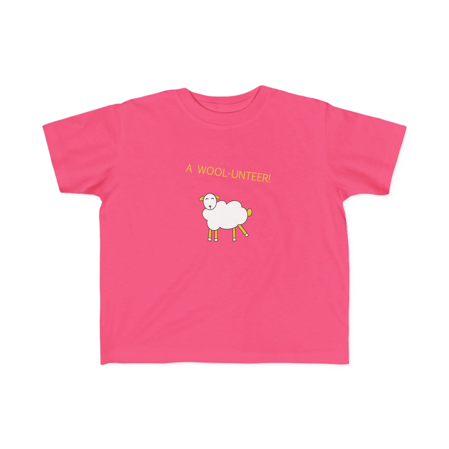 Adorable Toddler Jersey Tee - Fun Woolly Sheep Design, Kids’ Summer Shirt, Animal Lover Gift, Cute Toddler Outfit, Playful T-Shirt