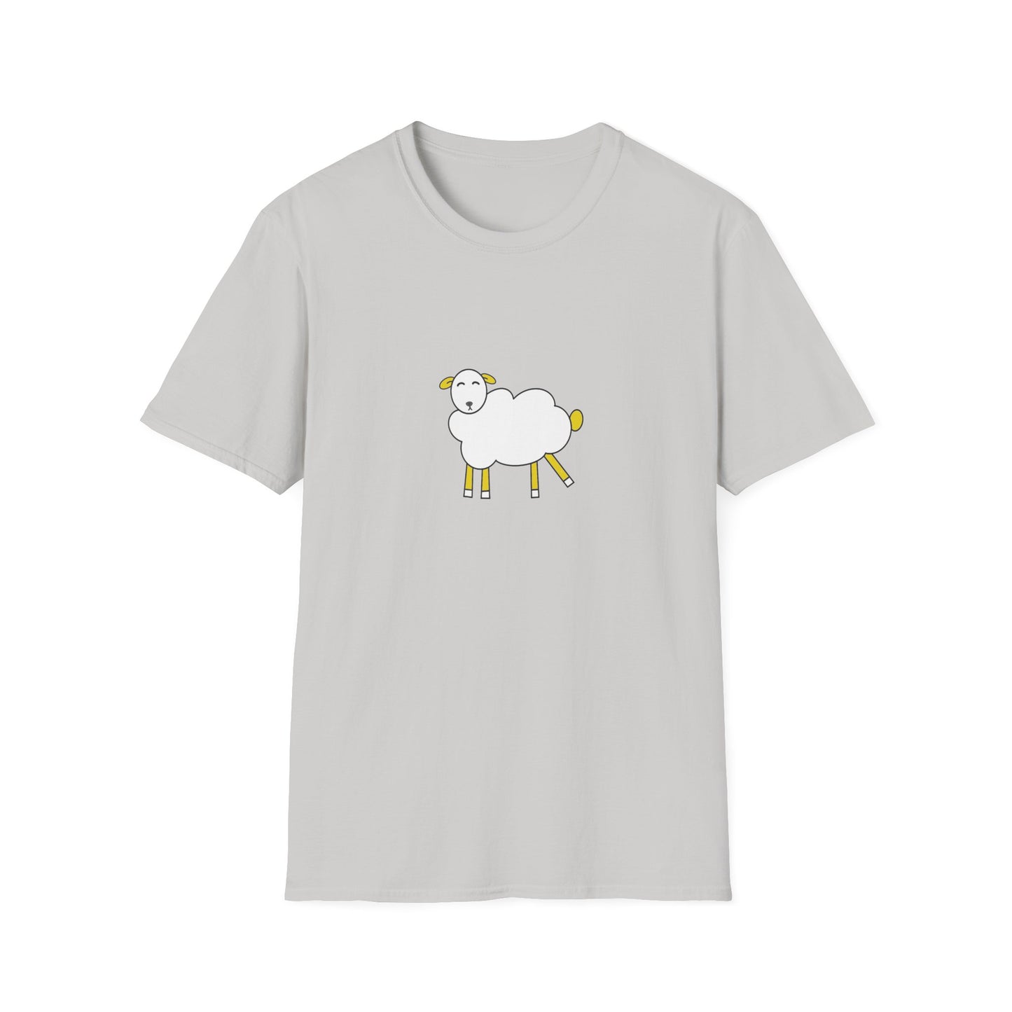 Witty Wooly Unisex T-Shirt, Cute Sheep Graphic Tee, Funny Animal Shirt, Gift for Animal Lovers, Casual Everyday Wear