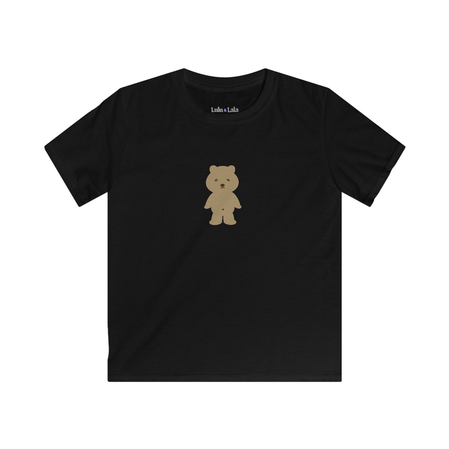 Kids T-Shirt — Cute Brown Teddy Bear Graphic Tee for Toddlers & Children