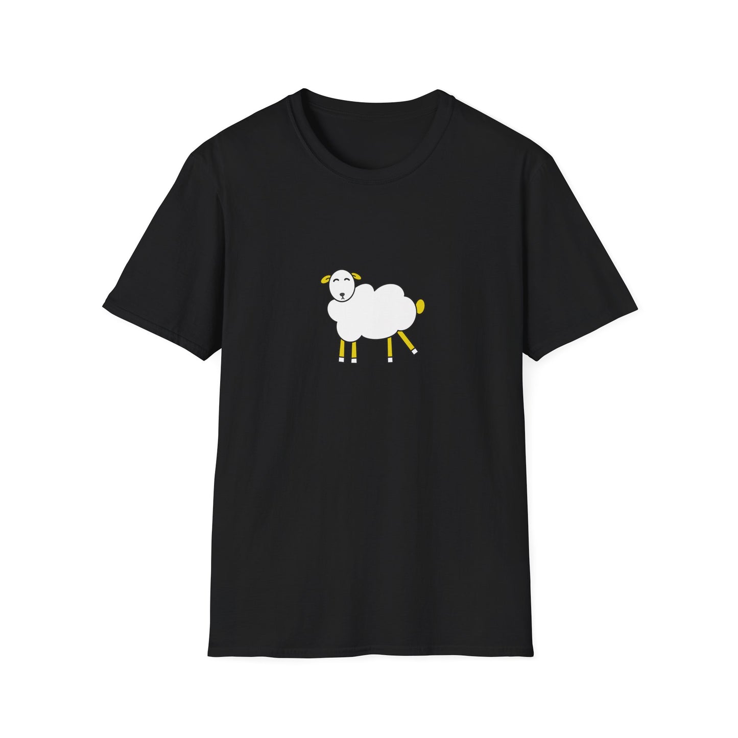 Witty Wooly Unisex T-Shirt, Cute Sheep Graphic Tee, Funny Animal Shirt, Gift for Animal Lovers, Casual Everyday Wear