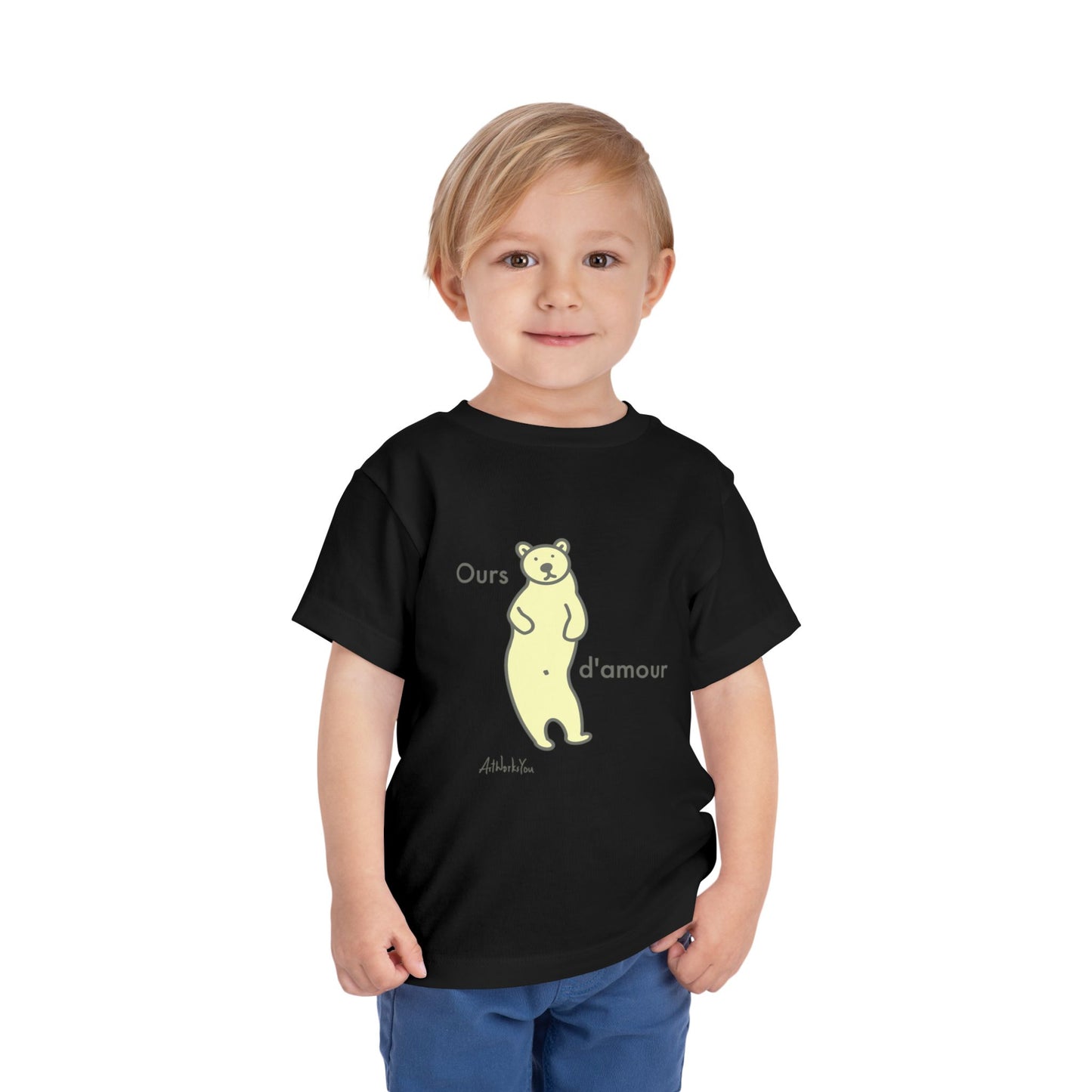 Toddler Tee - Cute Hand Drawn Fun Design, Kids T-shirts