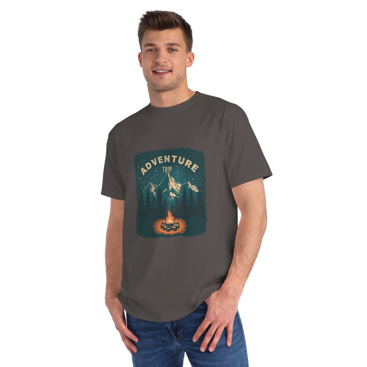 Adventure Trip Organic Unisex Classic T-Shirt | Outdoor Apparel, Camping Shirt, Nature Lover Gift, Unisex Tee, Adventure Clothing