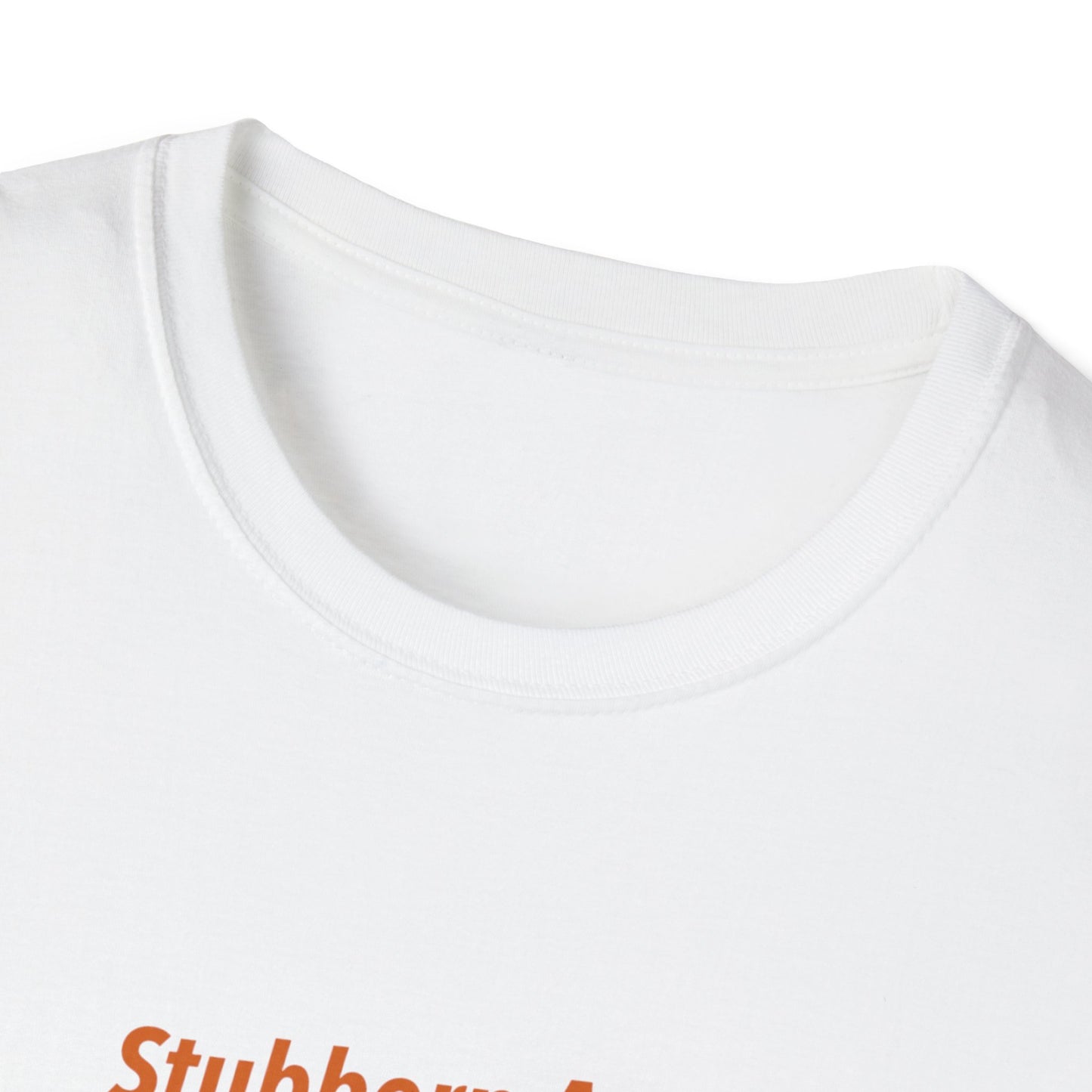 Stubborn As a Bull, Fun T-Shirt Gift, Casual Wear, Unisex Softstyle Tee