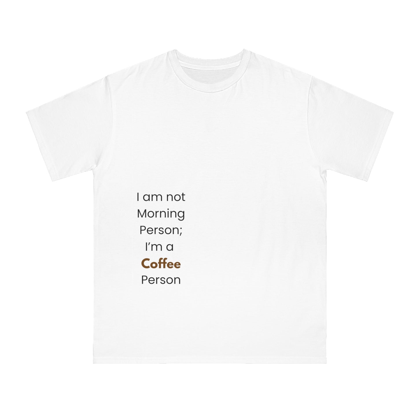 Coffee Lover Unisex T-Shirt - Fun Graphic Tee for Cafés, Birthdays, Coffee Enthusiasts, or Casual Wear, Unique Gift Idea