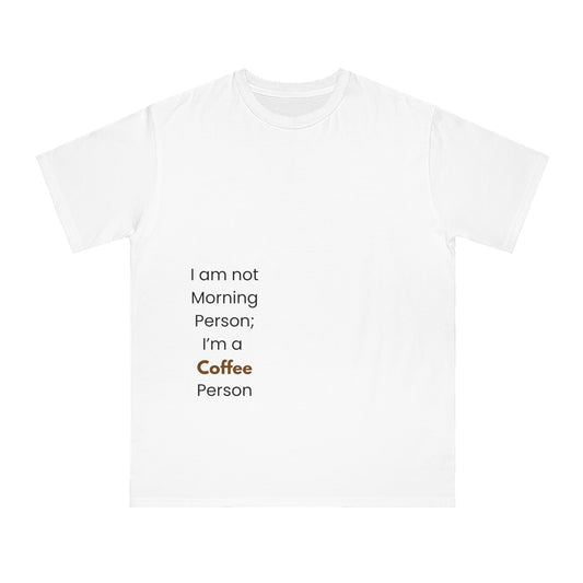 Coffee Lover Unisex T-Shirt - Fun Graphic Tee for Cafés, Birthdays, Coffee Enthusiasts, or Casual Wear, Unique Gift Idea